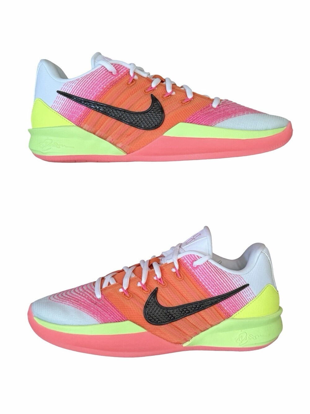 Size 8 Women's Nike Sabrina 3 By You What The Neon Pink Men's Size 6.5